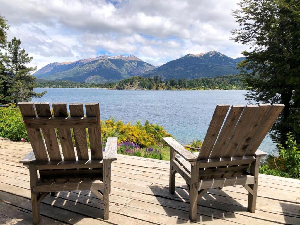 Casa de campo con costa de lago Hostal San Carlos de Bariloche Exterior foto